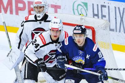 ХК «Рязань-ВДВ» уступил тюменскому «Рубину»